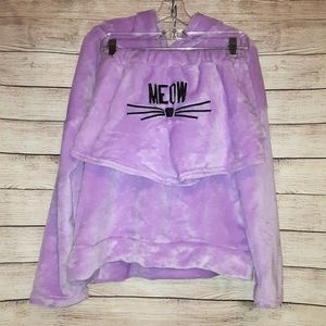 Pink/Purple Cat Pj Set.